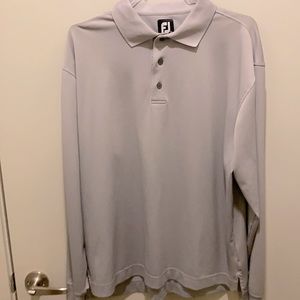 RARE Footjoy long sleeve polo